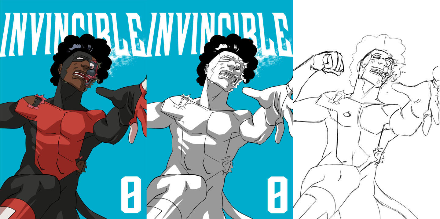 Invincible fan character cover